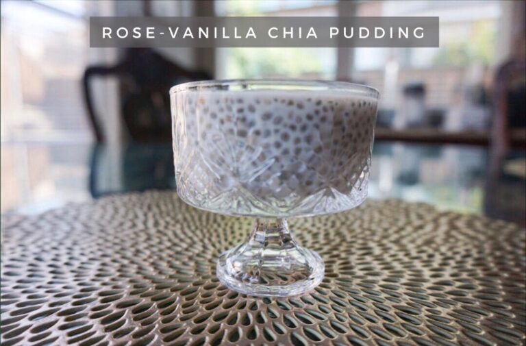 Super easy, yum breakfast or dessert pudding with Chia seeds!